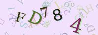 Visual Confirmation Security Code