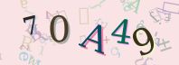 Visual Confirmation Security Code