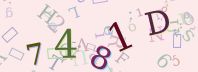 Visual Confirmation Security Code