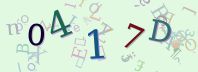 Visual Confirmation Security Code